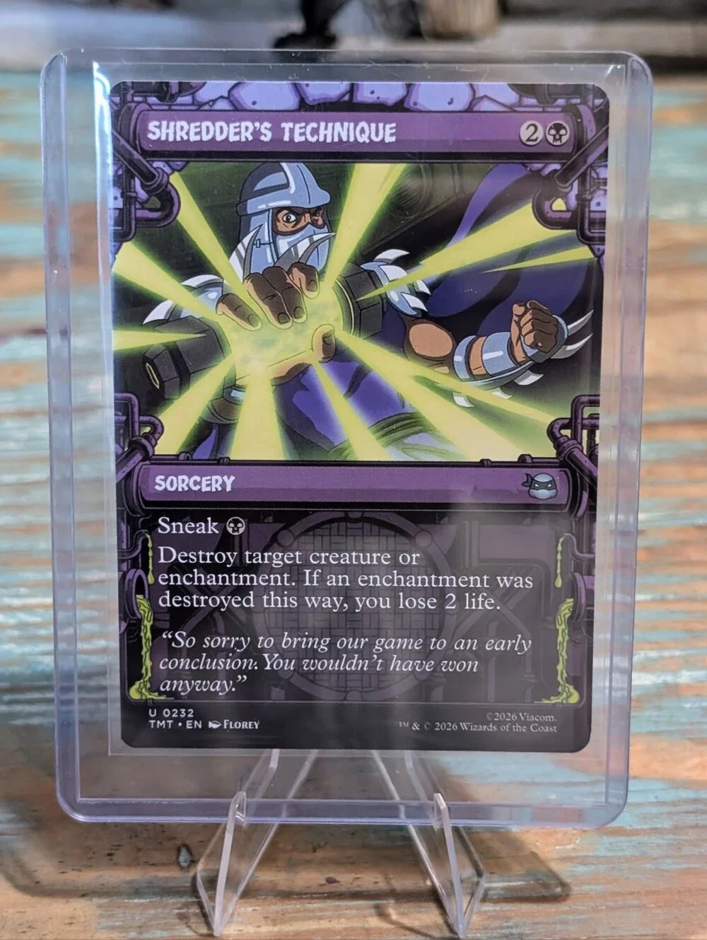 Magic The Gathering TMNT 8 Card Bundle